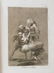 Tallrik från Los Caprichos, 1797-1798